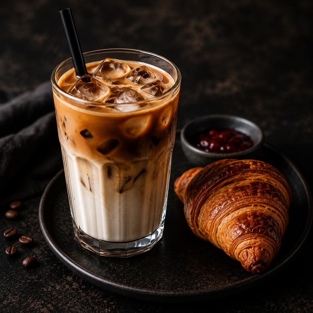 Coffee en croissant